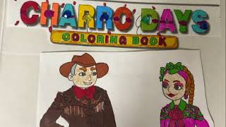 Charro Days Coloring FUN [upl. by Ethban335]