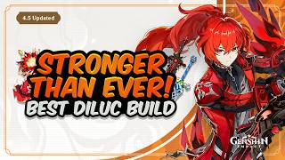 ULTIMATE DILUC GUIDE Best Diluc Build  Artifacts Weapons Teams amp Showcase  Genshin Impact [upl. by Natfa]