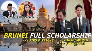 🔴NEW BRUNEI FULL SCHOLARSHIP FROM SULTAN BRUNEI FRESH AWARDEE [upl. by Haiasi350]