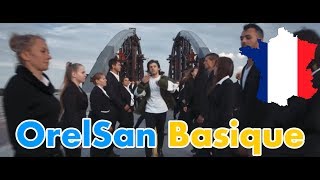 GERMAN REACTS TO FRENCH RAP OrelSan  Basique  cut edition [upl. by Crowe]