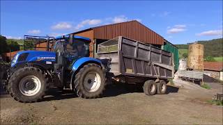 Ensilage seconde coupe HauteLoire [upl. by Roinuj]