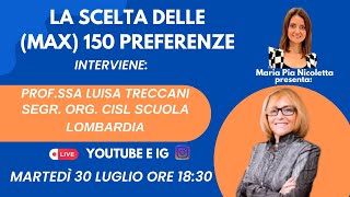 LA SCELTA DELLE MAX 150 PREFERENZE [upl. by Areval]