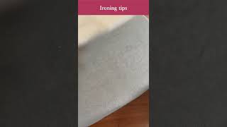 【Ironing tips】lifehacks diy sewing tips tipsandtricks [upl. by Henson]