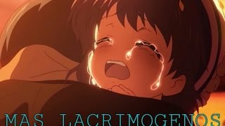 Animes para llorar  10 Animes que te haran llorar  Animes tristes [upl. by Bentlee711]