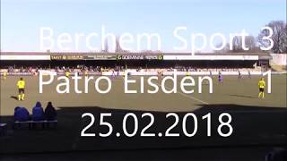 Berchem sport  Patro Eisden 31 [upl. by Roddy]