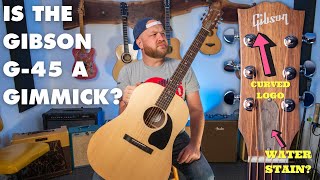 Is the gibsonguitar G45 a Gimmick Review and Demonstration [upl. by Erbma]