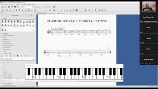 CLASE 4 NOTAS MUSICALES Y ESCALA CROMÁTICA  CURSO GRATUITO DE SOLFEO [upl. by Ailliw]