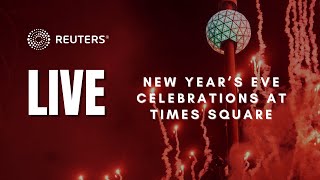 LIVE New Year’s Eve celebrations at Times Square [upl. by Retha]