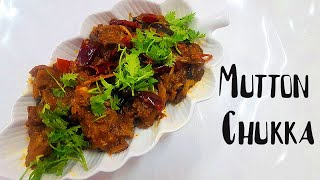 Mutton Chukka  Chettinad Mutton Chukka Recipe [upl. by Enitnelav846]