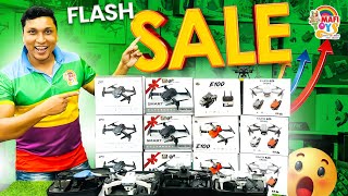 20 Off Flash Sale 4000 TAKA  E100 Drone  K3 amp E99 Pro  SMART 4K MO Drone Mafi Toys 01781984427 [upl. by Niotna]