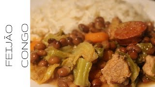 Feijão Congo Feijoada  RECEITAS DE CABOVERDE  CAP VERT RECIPES [upl. by Tallula]