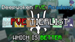 ULTIMATE PVE Attunement Tierlist  Deepwoken PVE [upl. by Mini]