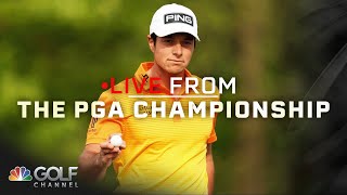 Viktor Hovland going the right direction  Live from the PGA Championship  Golf Channel [upl. by Eserehc]