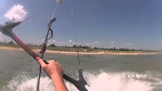 Kiteboarding Tawas Michigan 2012 [upl. by Onairelav]