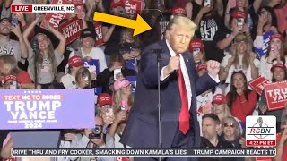 Trump jerking rally implodes audience TERRIFIED [upl. by Tiemroth109]