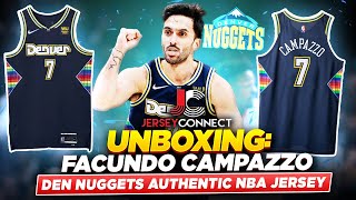 UNBOXING Facundo Campazzo Denver Nuggets Authentic City Edition Nike Jersey  Nikola Jokic [upl. by Kciwdahc604]