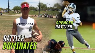 Oklahoma Commit Spencer Rattler Reminds Everybody Whos TOP DOG BODIES 7on7 Tourney 😤 [upl. by Assenar]