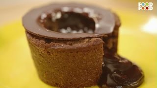 Easy Molten Lava Cupcake Recipe  Choco Lava Cupcake at Home  Eggless Lava Cupcake Recipe [upl. by Egres]