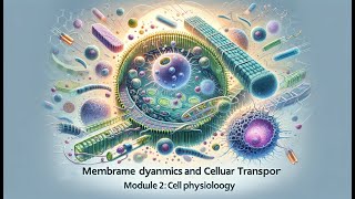 6 Membrane Dynamics and Cellular Transport Module 2 Cell Physiology ScienceStudy [upl. by Etteinotna987]