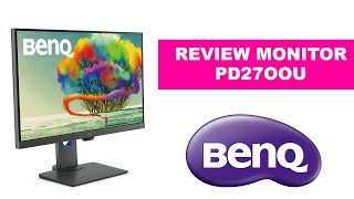 Review monitor PD2700U de BenQ en español [upl. by Nnyluqcaj]