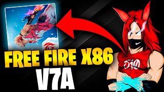 FREE FIRE X86 V7A ✅ DOWNLOAD [upl. by Kacerek434]