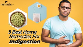 Top 5 Home Remedies For Indigestion  Fennel Tea Recipe [upl. by Enyaz]