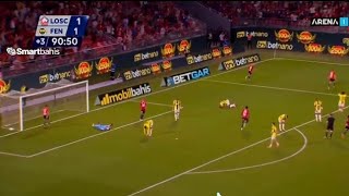 Goal Edon Zhegrova Lille 21 Fenerbahçe [upl. by Danice960]