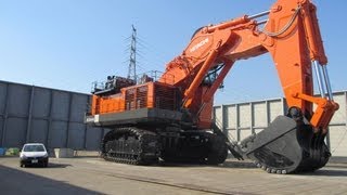 世界最大級の油圧ショベル日立建機EX800020121021 [upl. by Terzas76]