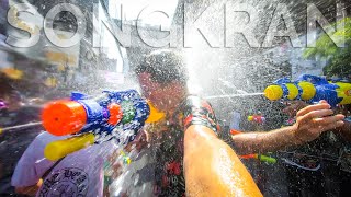 SONGKRAN FESTIVAL in THAILAND  Worlds BIGGEST Water Fight [upl. by Lener879]