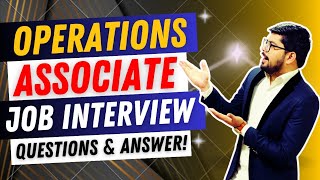 Operations Manager Interview Questions and Answers  Operations Manager Job Interview Questions [upl. by Alim18]