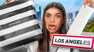 JE DÉVALISE SEPHORA À LOS ANGELES 🇺🇸🤯 [upl. by Dougie]