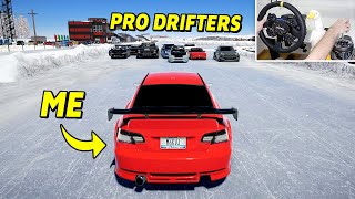 I Challenged 16 Pro Drifters in CarX [upl. by Rosabel]