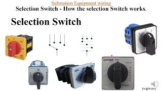 Selector Switch  Working and basics about selector switch  Hindi [upl. by Valerle910]