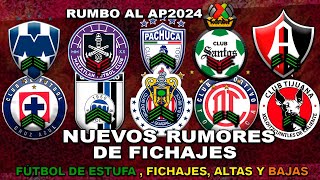 ✅ NUEVOS FICHAJES Y RUMORES LIGA MX AP2024  GALLARDO AL TOLUCA OLIVER A RAYADOS CORTIZO A CHIVAS [upl. by Lambertson]