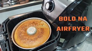 COMO FAZER BOLO NA AIRFRYER [upl. by Ayikur576]