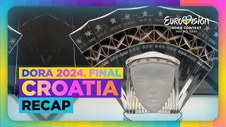 Dora 2024  🇭🇷 Croatia  Final  Recap Of All The Songs  Fora 2024 [upl. by Ennovehs]