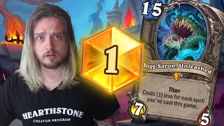 YoggSaron Unleashed is ACTUAL INSANITY  MultiYogg Miracle Rogue is HILARIOUSLY FUN  Hearthstone [upl. by Krantz23]