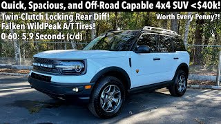 2024 Ford Bronco Sport Badlands TEST DRIVEFULL REVIEW [upl. by Klayman99]