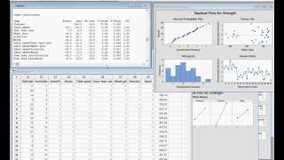 Minitab Design of Experiments DOE Full Factorial Design part 2 [upl. by Reginald]