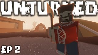 Unturned Gameplay  Ep2  quotCRAWLER ZOMBIESquot [upl. by Rowell]