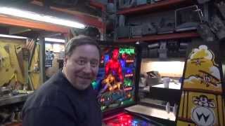 600 Williams GORGAR Pinball Machine Overhaul with new LED Mods TNT Amusements [upl. by Maurits57]