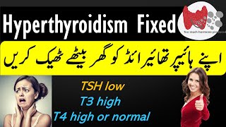 Fix your Hyperthyroid Naturally High T3 Low TSH [upl. by Stace845]