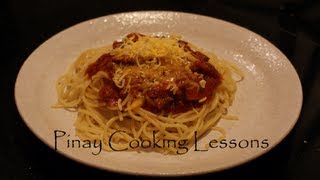 FILIPINO STYLE SPAGHETTI [upl. by Pillow]