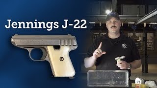 Clear Impact Gun Jennings J22 With 22 Long Rifle Ammunition [upl. by Eon77]