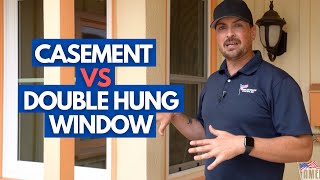 Casement Vs Double Hung Windows [upl. by Nerro]