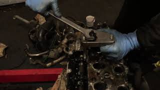 Peugeot 20 hdi seized injector removing [upl. by Wrand]