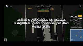 Como pilotar no jogo PTFS mobile tutorial ptfs roblox [upl. by Carter159]