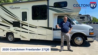 2020 Coachmen Freelander 27QB Class C Motorhome Walkthrough Video and Test Drive [upl. by Ramaj282]