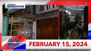 Unang Balita sa Unang Hirit February 15 2024 HD [upl. by Illah]