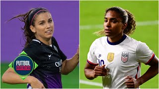 Could a Catarina Macario amp Alex Morgan partnership lead the USWNT at the Tokyo Olympics  ESPN FC [upl. by Naujuj]